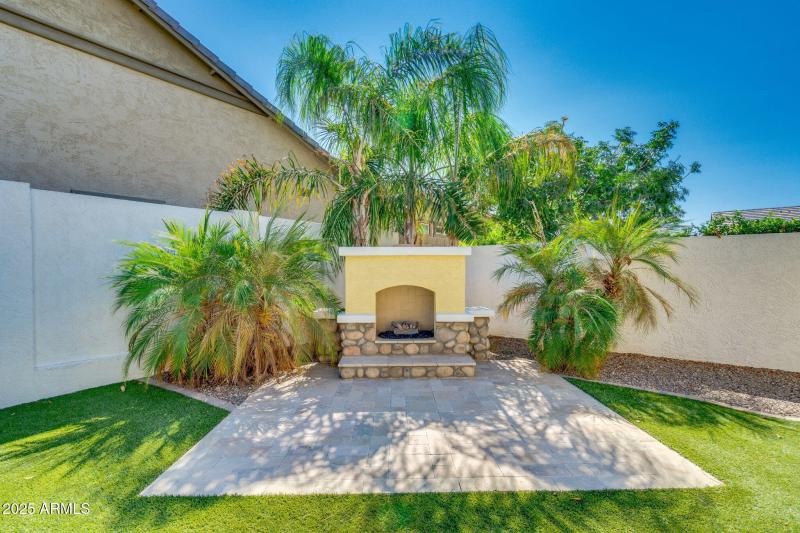 Private yard