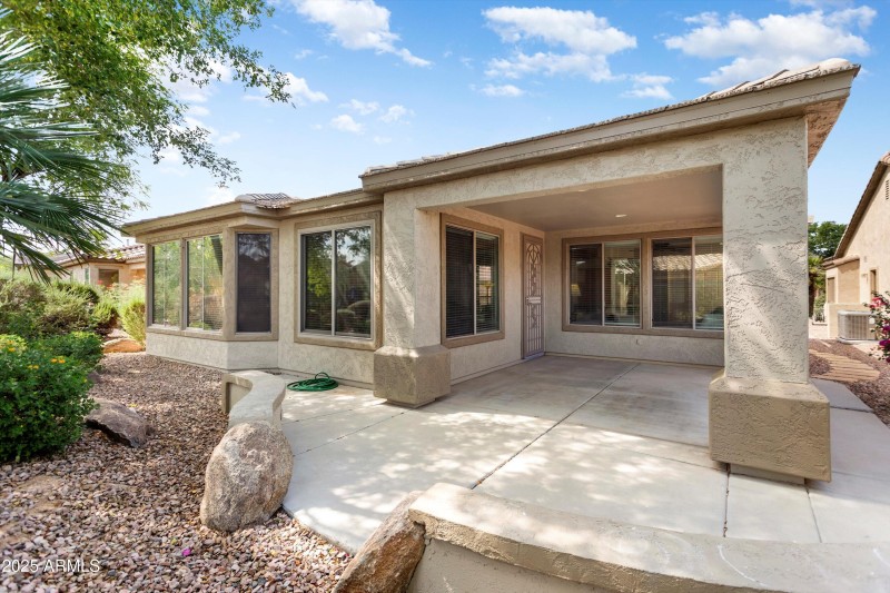 EXTENDED BACK PATIO