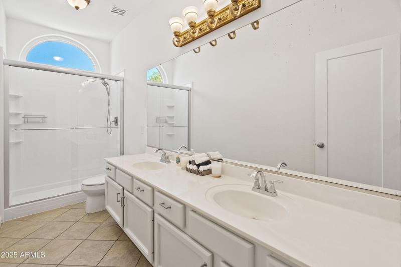 Secondary bathroom