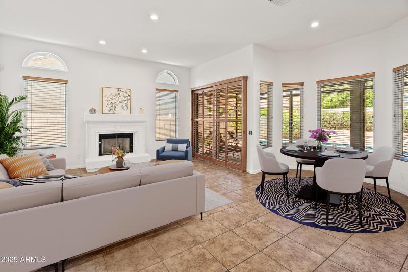 Spacious Family room