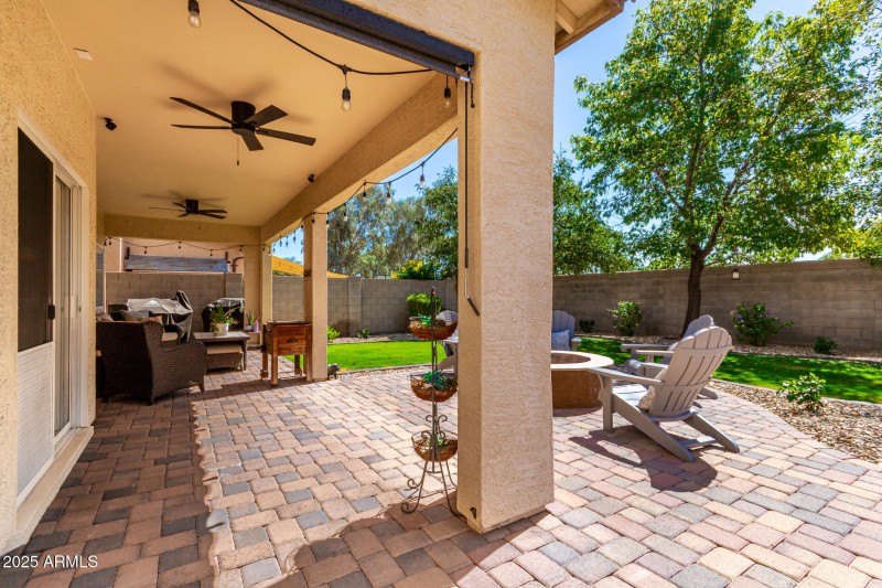 EXTRA LONG COVERED PATIO