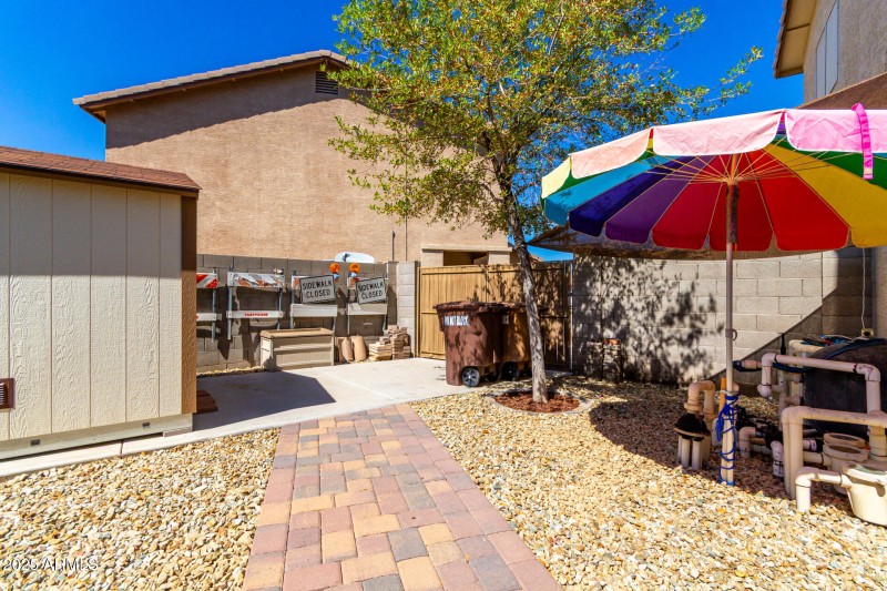 Separate Backyard Space