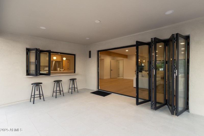 Back patio