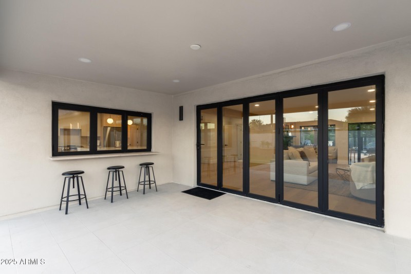 Back patio