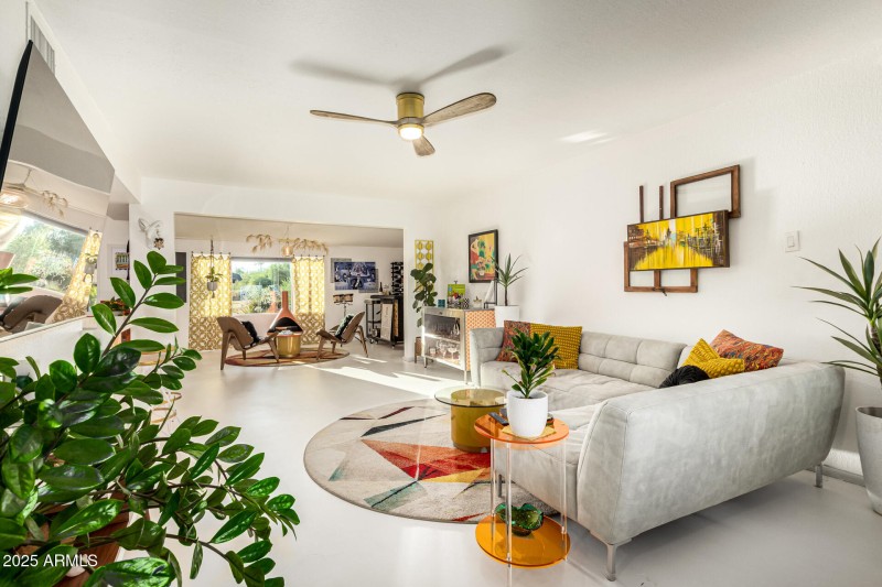 Serene living area