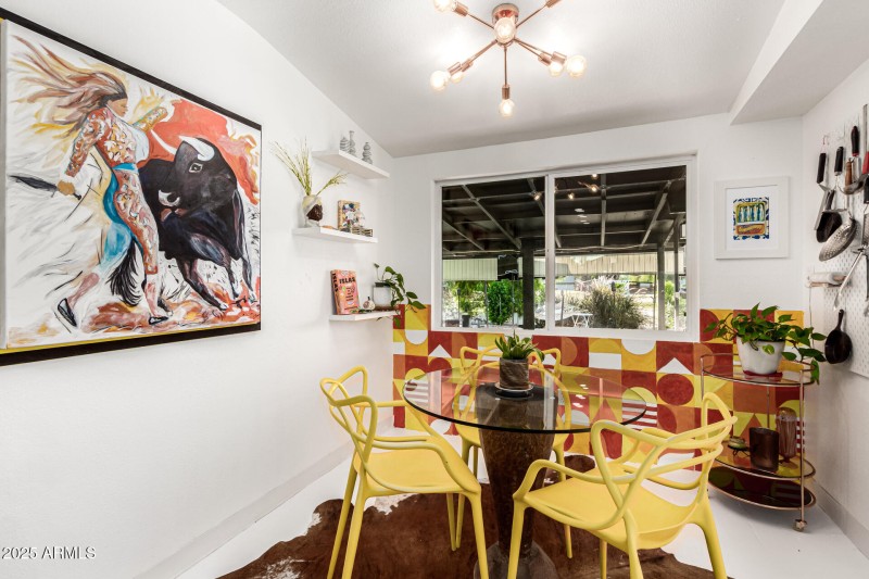 Dining area