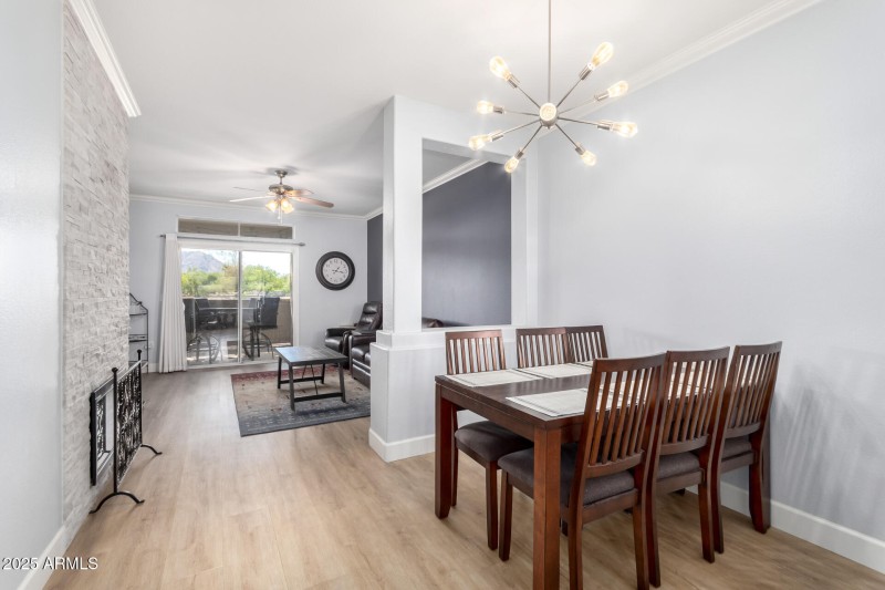 Inviting Dining Rm