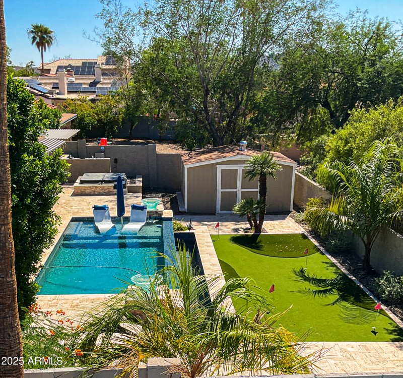 Backyard aerial