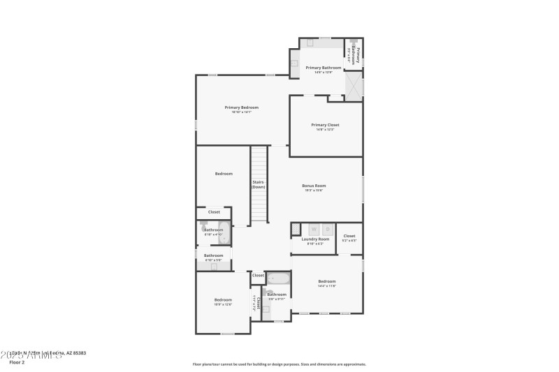 2nd Level Floor Plan