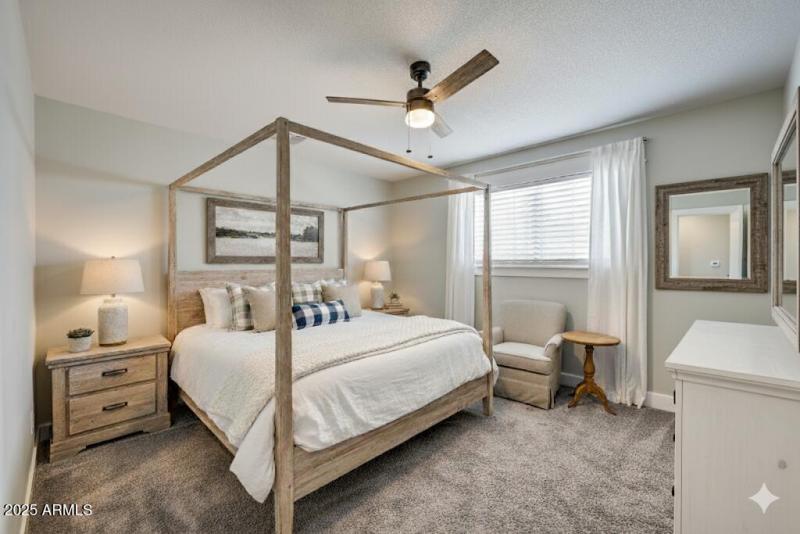 Staged Primary Bedroom