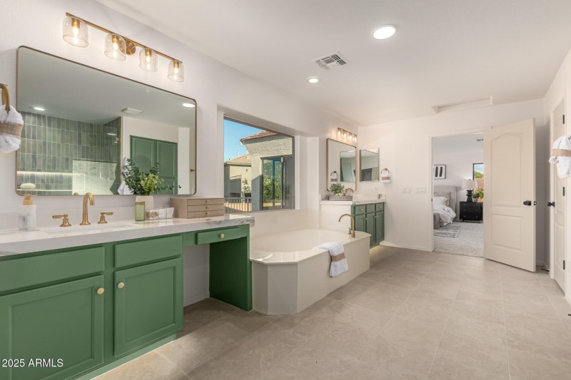 Master bathroom