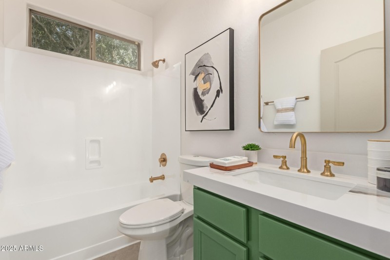 Hall bathroom downstairs