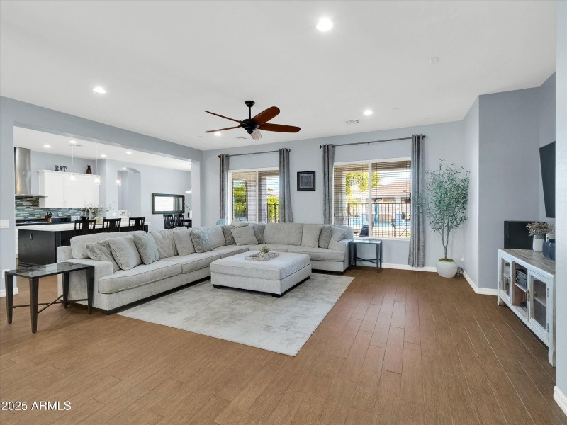 Family Room When Entering