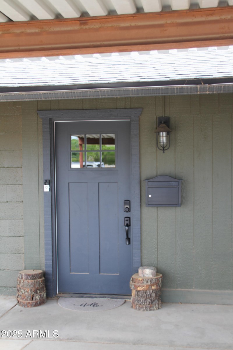 Entry door