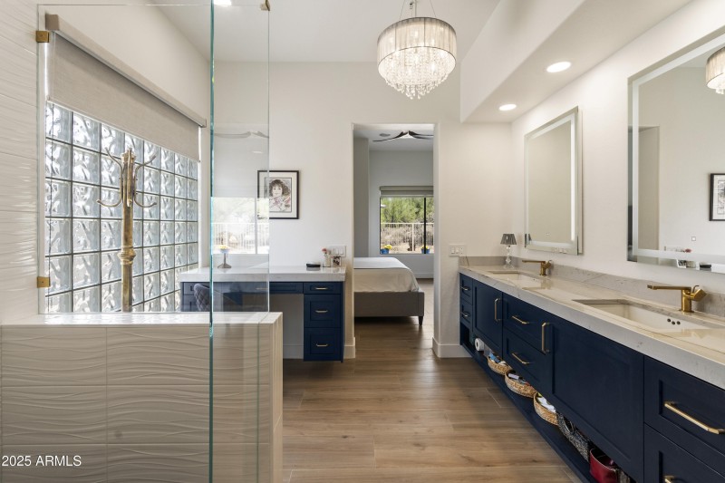 LED mirrors & Double sinks