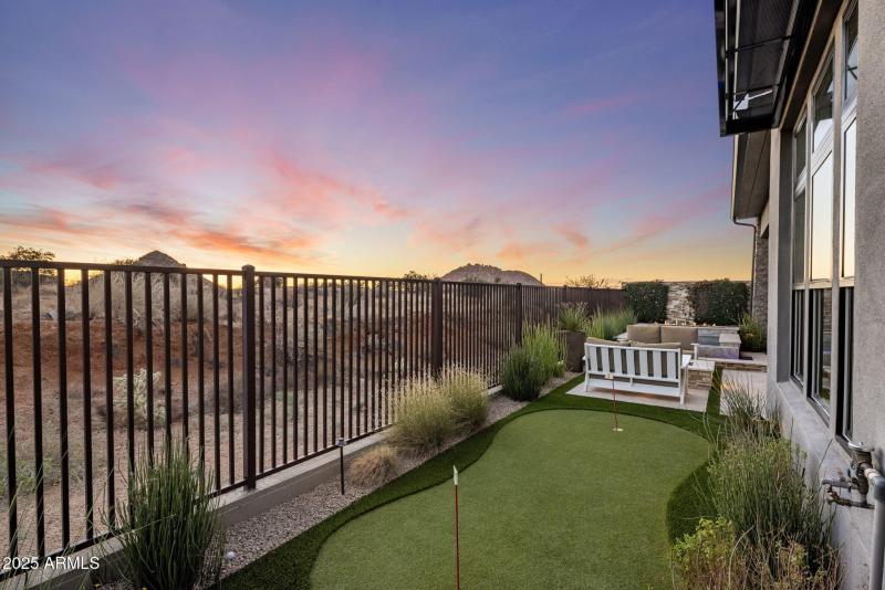 Putting Green at Twilight