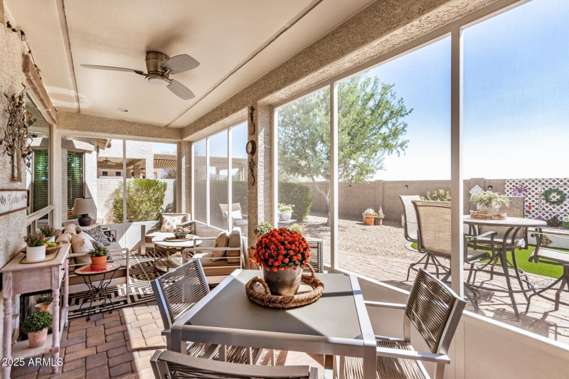 Rear Patio