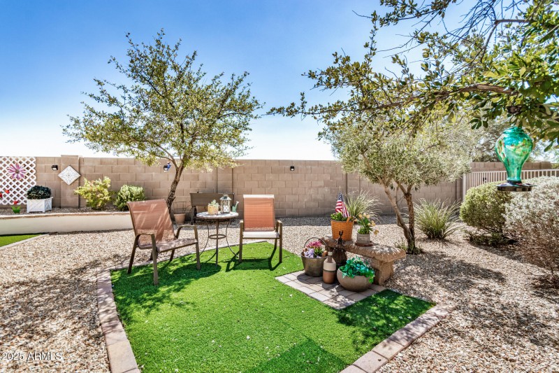Rear yard
