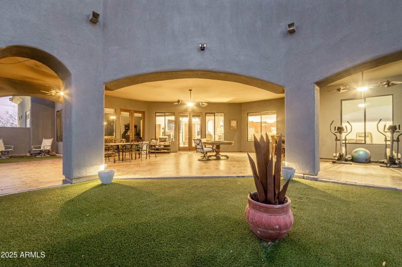 Turf and Patio