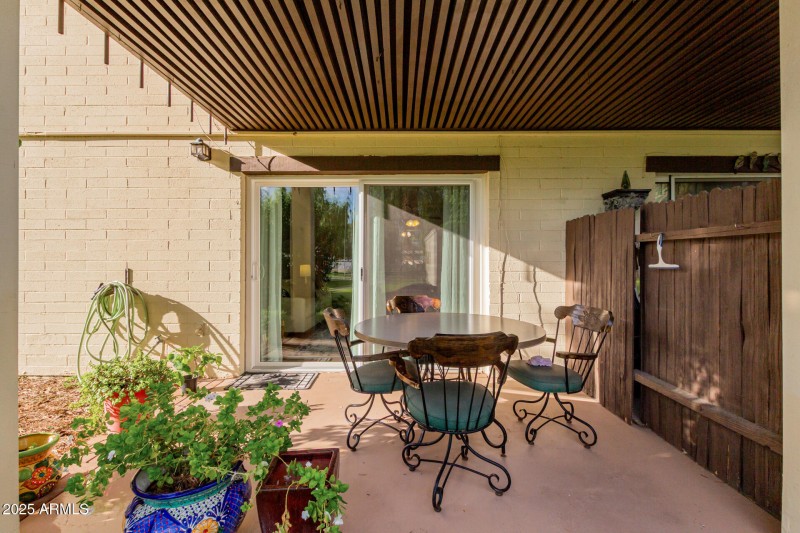 Lovely patio