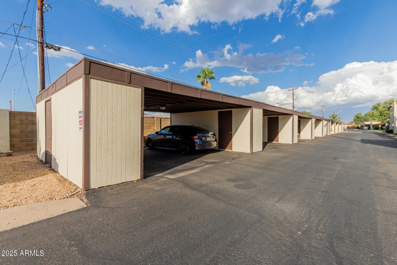 Covered parking