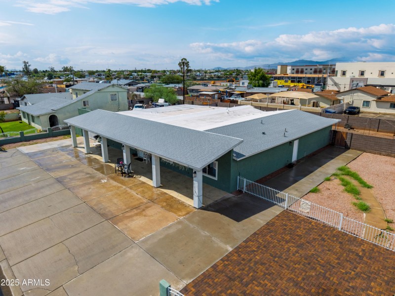 Side Front Aerial View
