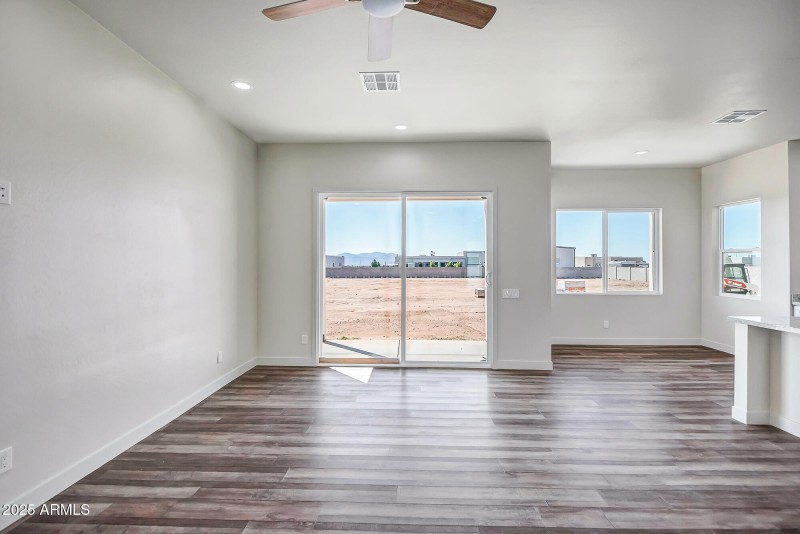 Arcadia off to the back