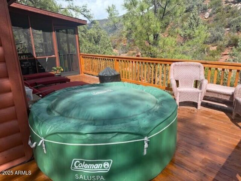 Hot Tub/Spa Day on the deck!!!