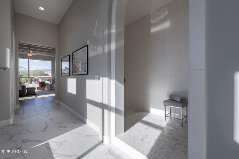 Spa-Inspired Entry