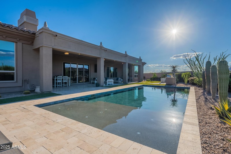 Sunlit Pool Retreat