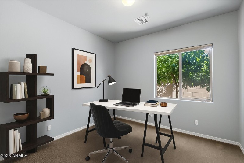 Staged 4th Bedroom-office