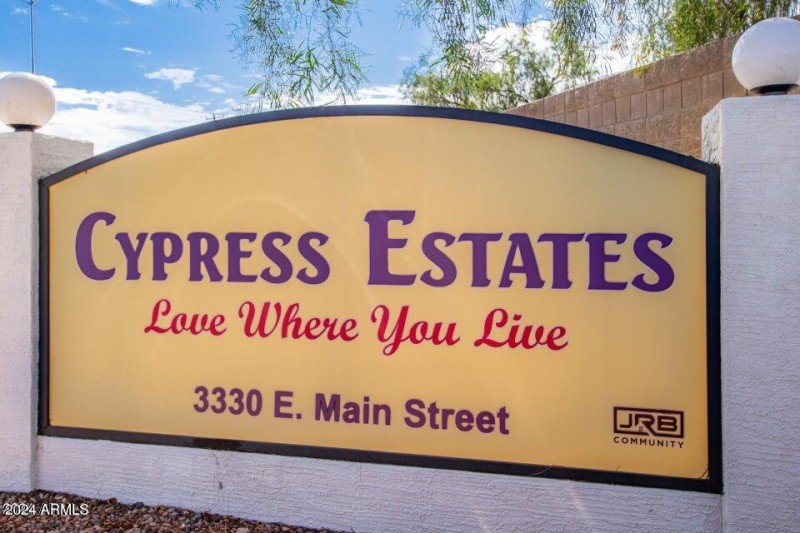 CYPRESS SIGN
