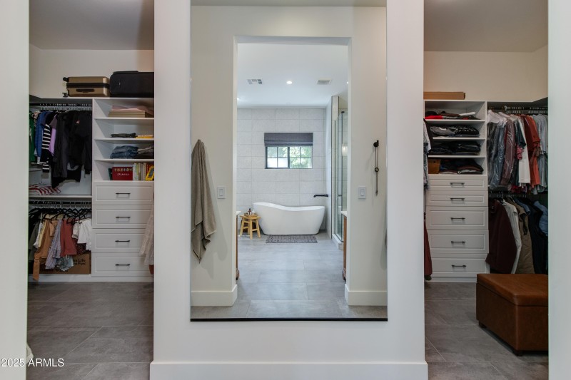 His and Her's Closets