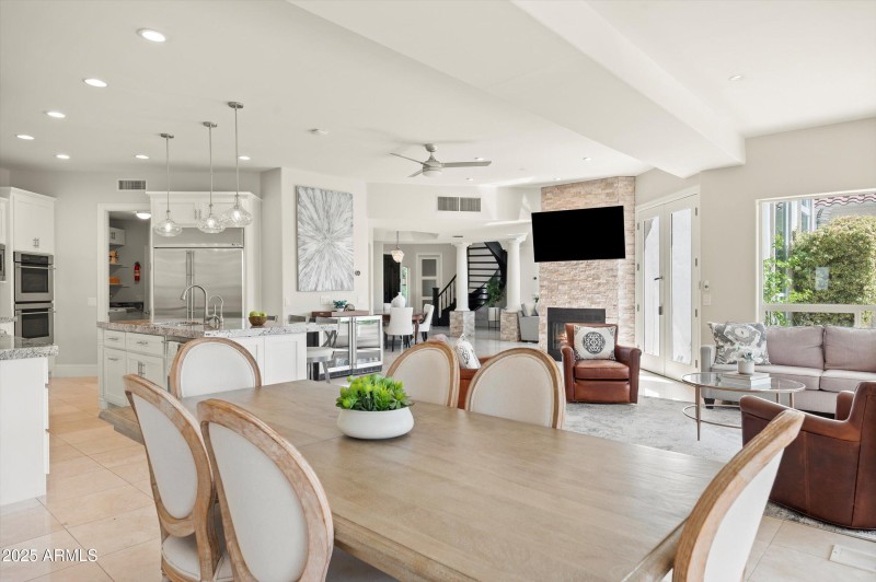 Spacious and open