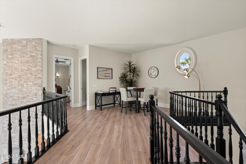 Upstairs loft