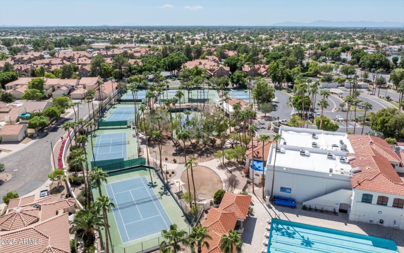 Tennis courts