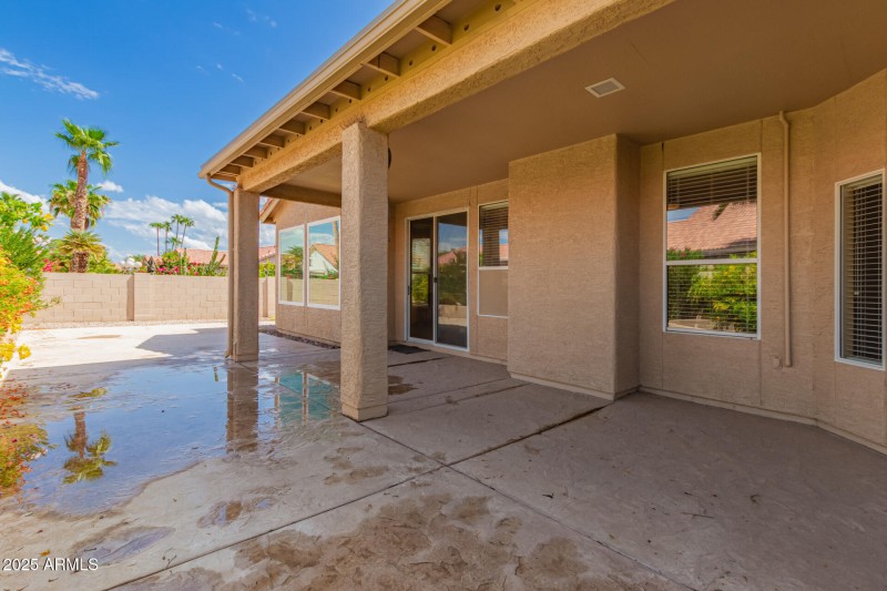 31 - Covered Rear Patio