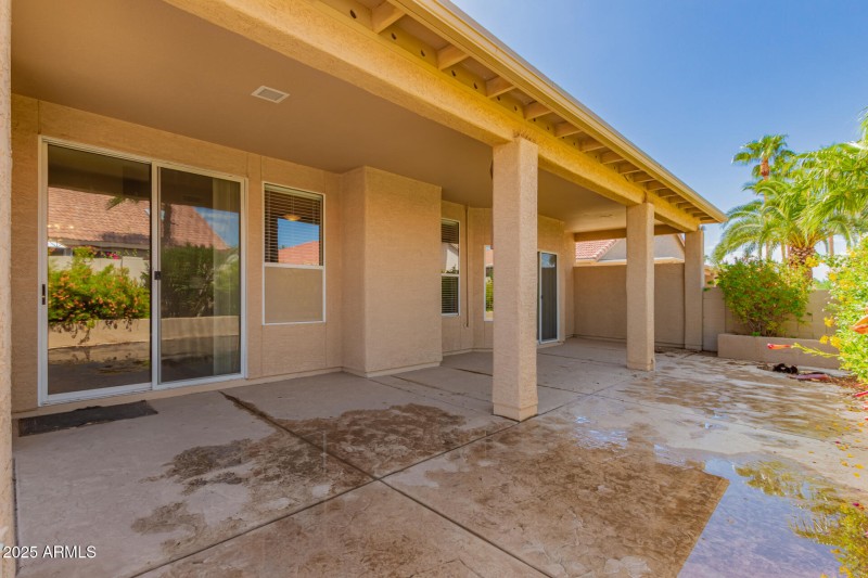 32 - Rear Patio Door
