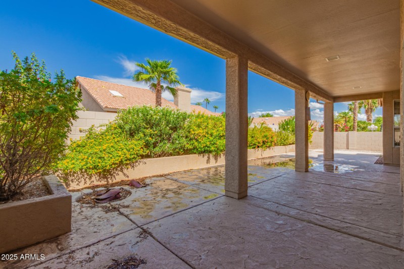 33 - Covered Rear Patio