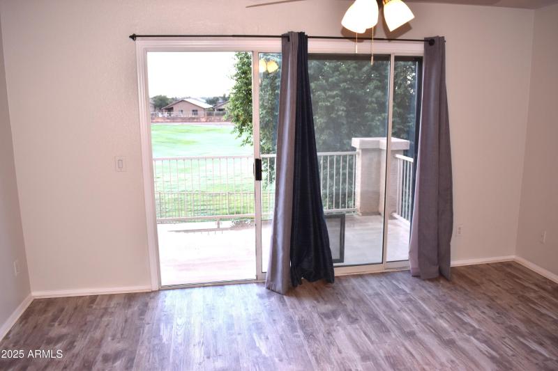 Balcony entrance from master bedroom