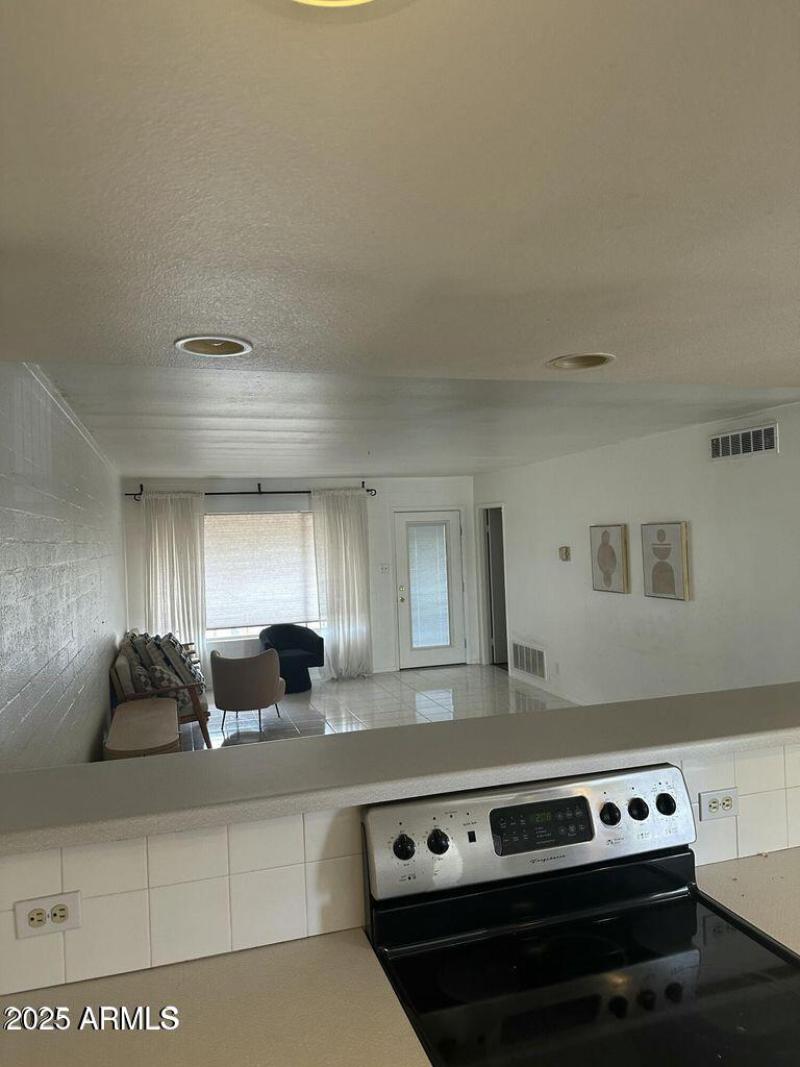 Kitchen overlooking great room
