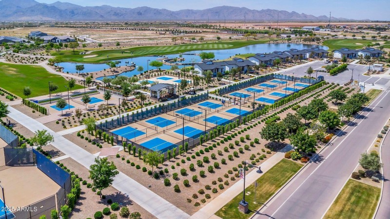 Pickleball & Tennis Birdseye View