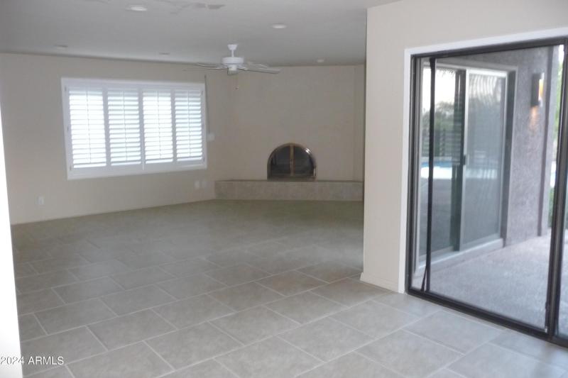 Family Room with informal eating area