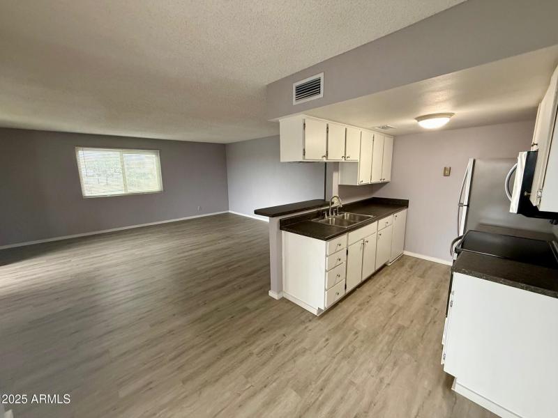 Kitchen and Living Room