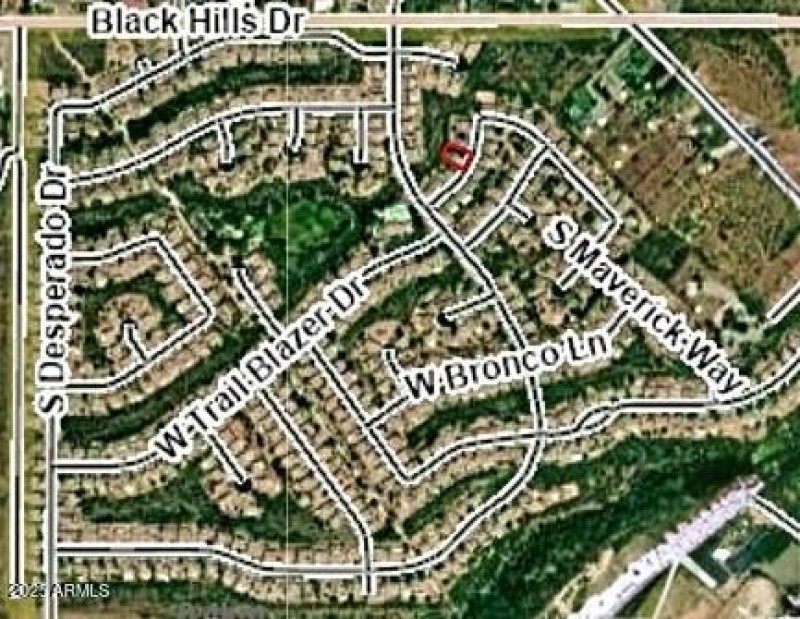 Aerial neighborhood - 1830 Trail Blazer