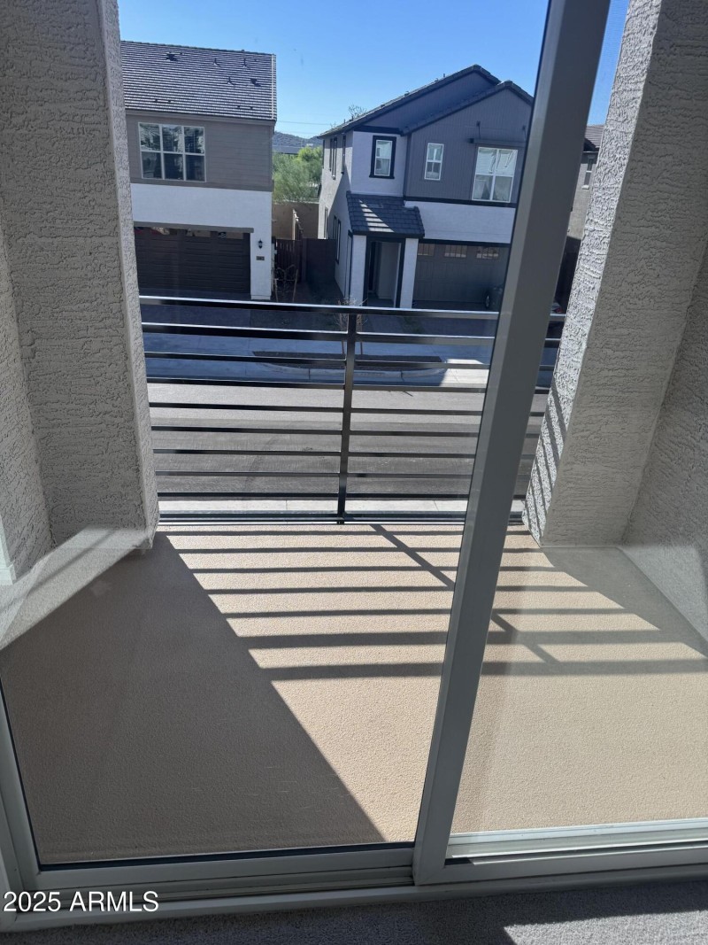 Patio at master bed