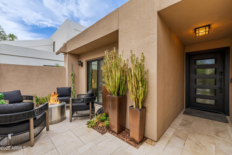 Front Patio and Front Entry