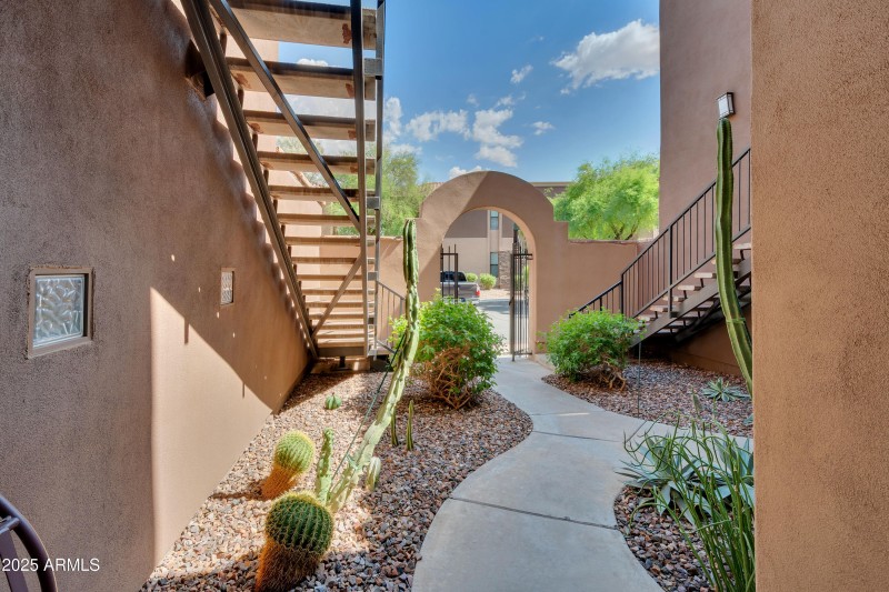Courtyard Entry