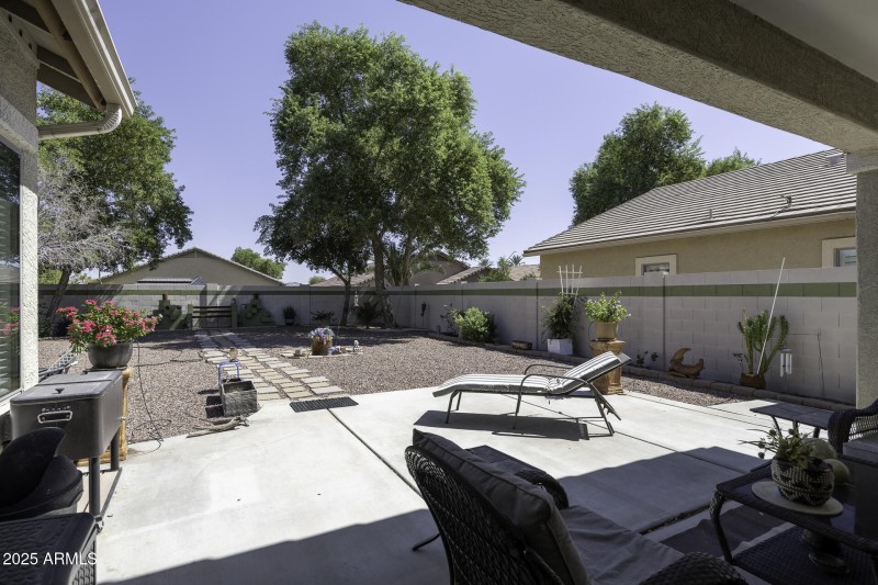 Back Patio View
