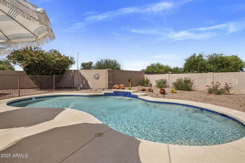 Sparkling pool